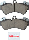 Brembo 03-06 Porsche Cayenne/04-06 Volkswagen Touareg Front Premium NAO Ceramic OE Equivalent Pad