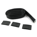 SILICONE COATED FIRE HEAT SHIELD SLEEVE FOR FUEL LINES BRAKE LINES WIRE LOOMS