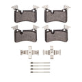 DFC 07-13 Mercedes-Benz E63 AMG Rear 5000 Advanced Low Metallic Brake Pads and Hardware Kit