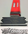 Manley Push Rod - 3/8 Dia. - 7.650 Length - 0.080 Wall - 4130 Chrome Moly - Swedged End - Set of 8