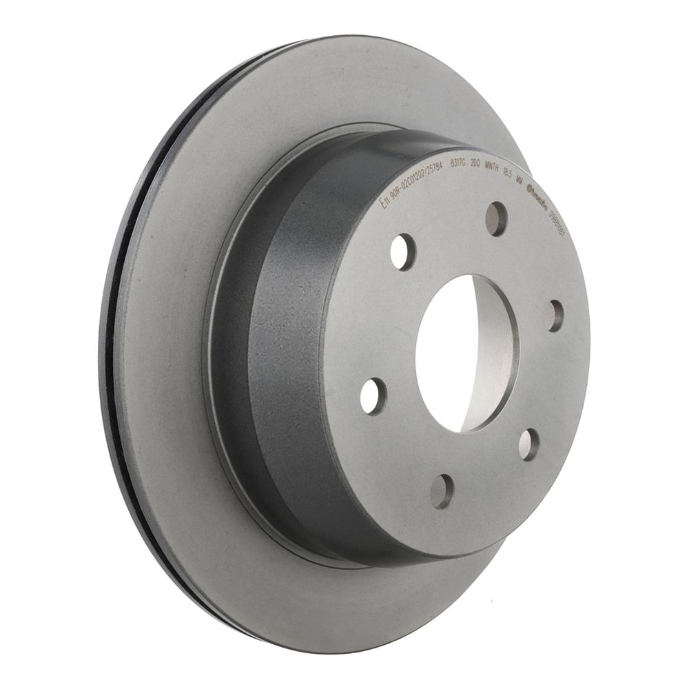 Brembo 03-05 Chevy Astro/99-06 Silverado 1500 Rear Premium UV Coated OE Equivalent Rotor