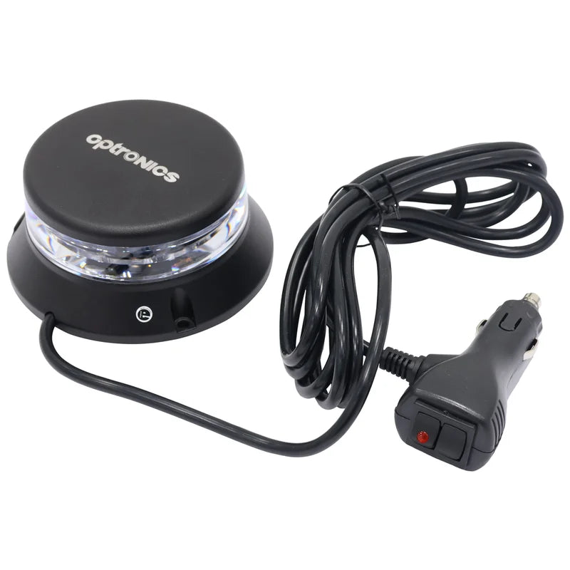 LED BEACON;LOW PROFILE;CLEAR;PLUG;M