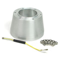 Adaptor 6 Bolt Momo Brushed