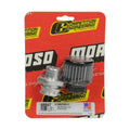Moroso GM LS Valve Cover Breather Kit - OEM - Double Tab Oil Fill Hole - Black Finish