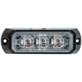 LIGHT,STROBE,3-3/8IN ,3 LED, AMBER