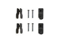 MaxTrac 18-20 Jeep Wrangler JL 2WD/4WD 2.5in Front & 2in Rear Shock Extenders - 4 Pc