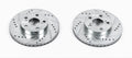 Power Stop 04-09 Toyota Prius Front Evolution Drilled & Slotted Rotors - Pair