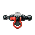 ELITE 4WAY HITCH1 7/8IN 2IN BALL MOUNTS PIN PULL TOWING SHACKLE