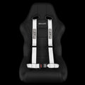Braum 4 Point 2 Racing Harness - White - BRH-WHP4
