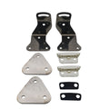 Rigid Industries Rigid Industries RIGID RDS-Series Hardware Kit Including Brackets and Bushings White Single