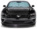 Covercraft Ford Licensed UVS100 Custom Sunscreen with Black Mustang Tri-Bar logo