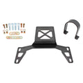 BMR 07-14 Shelby GT500 Front Driveshaft Safety Loop - Black Hammertone