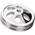 Power Steering Pulley 2 Groove Keyway 66-76 GM