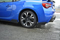 Maxton Design Racing Rear Side Splitters - 2013 FT86