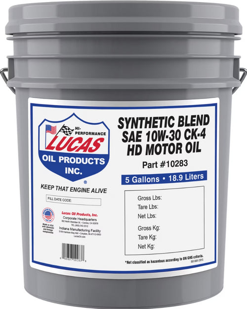 SYNTHETIC SAE 15W-40 CK-4 TRUCK OIL