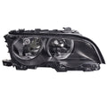 RH HEADLAMP ASSY COMPOSITE; CONVERT; W/HALOGEN LAMPS; E46; 323I 0000