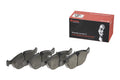 Brembo 04-06 Audi TT Quattro Premium Low-Met OE Equivalent Pad - Front