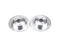 Power Stop 04-08 Acura TL Rear Evolution Drilled & Slotted Rotors - Pair