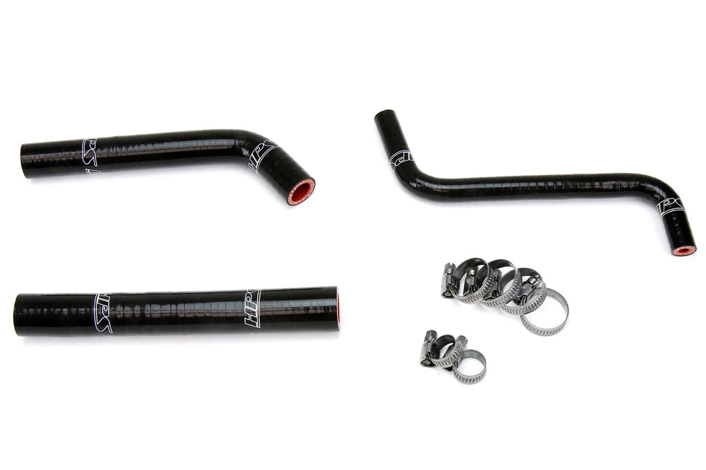 HPS Performance Black Reinforced Silicone Radiator Hose Kit for Honda 04-09 TRX450R
