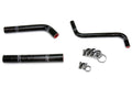 HPS Performance Black Reinforced Silicone Radiator Hose Kit for Honda 04-09 TRX450R
