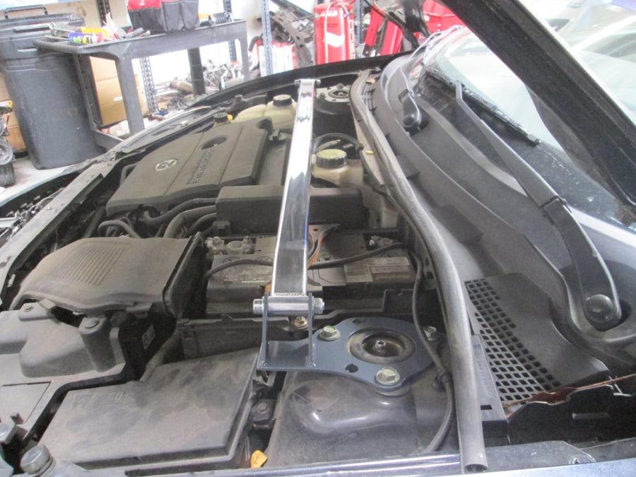 RACE SPEC Mazda 3 04-09 1 PIECE RACING STYLE FRONT STRUT BAR