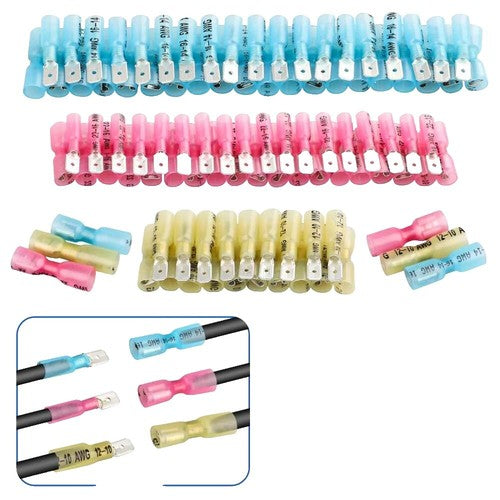 BLUE NYLON BUTT CONNECTOR 16-14 GAUGE PACKAGE OF 1000