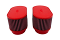 BMC Twin Air Carburetor Filter - 61mm x 2 ID / 74mm H