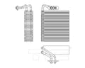A/C EVAPORATOR CORE CHEVROLET MALIBU 0412