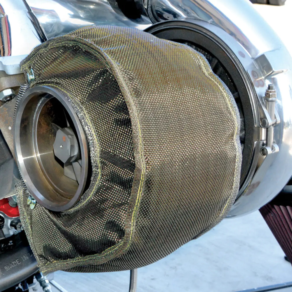 TITANIUM WOVEN TURBO BLANKET FOR LARGE T4 TURBOS