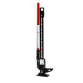 36 Cast Steel Model. 7000 lb. Capacity (4660 Rated Capacity). Black Jack with a Red Handle.