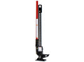 36 Cast Steel Model. 7000 lb. Capacity (4660 Rated Capacity). Black Jack with a Red Handle.