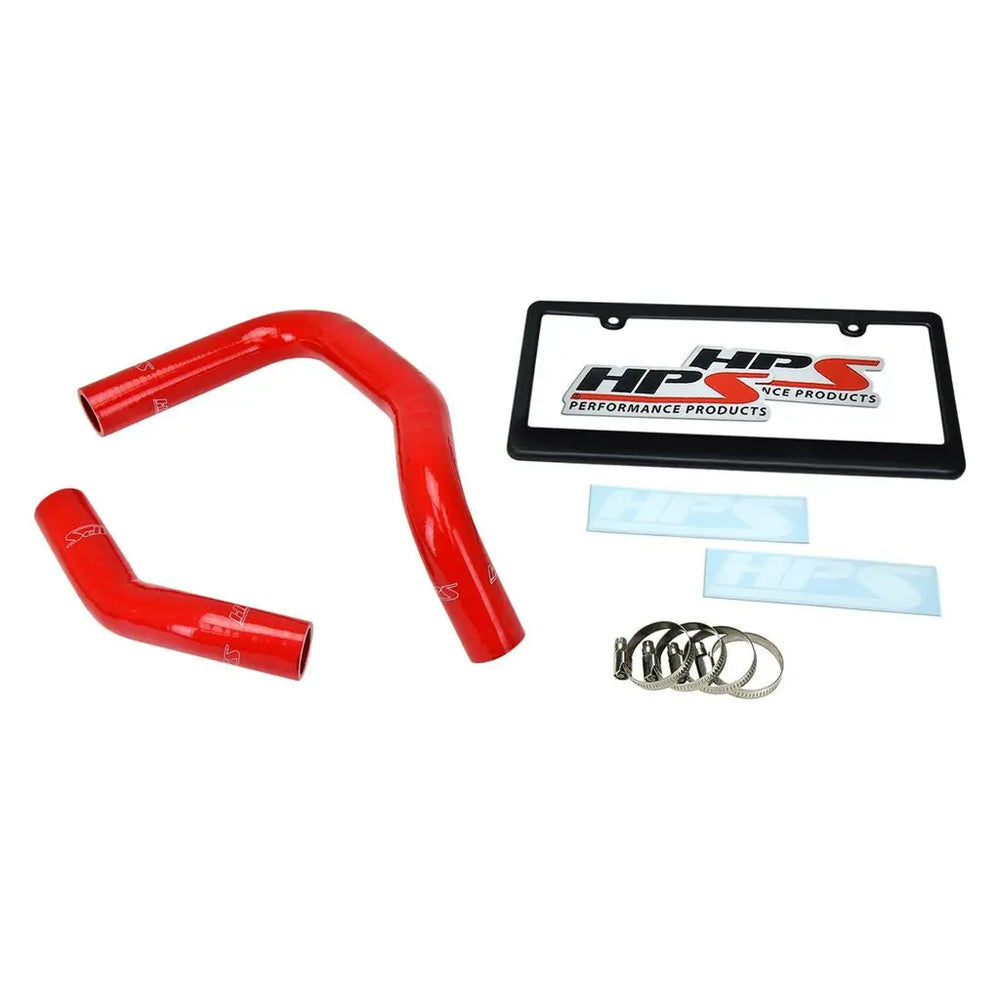 HPS Performance Red Reinforced Silicone Radiator Hose Kit Coolant for Toyota 85-87 Corolla AE86