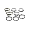 2.5 in QR AL V-band - 8 piece set (2C 3M 3F)
