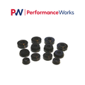 Prothane 66-79 Ford F100-350 2wd Body Mount - Black