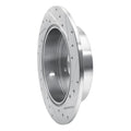 R1 04-11 Mitsubishi Grandis (Mexico) Rear Left Drilled & Slotted Silver Brake Rotor