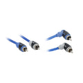 25FT 1/0AWG BLUE CCA MID-SERIES POWER CABLE