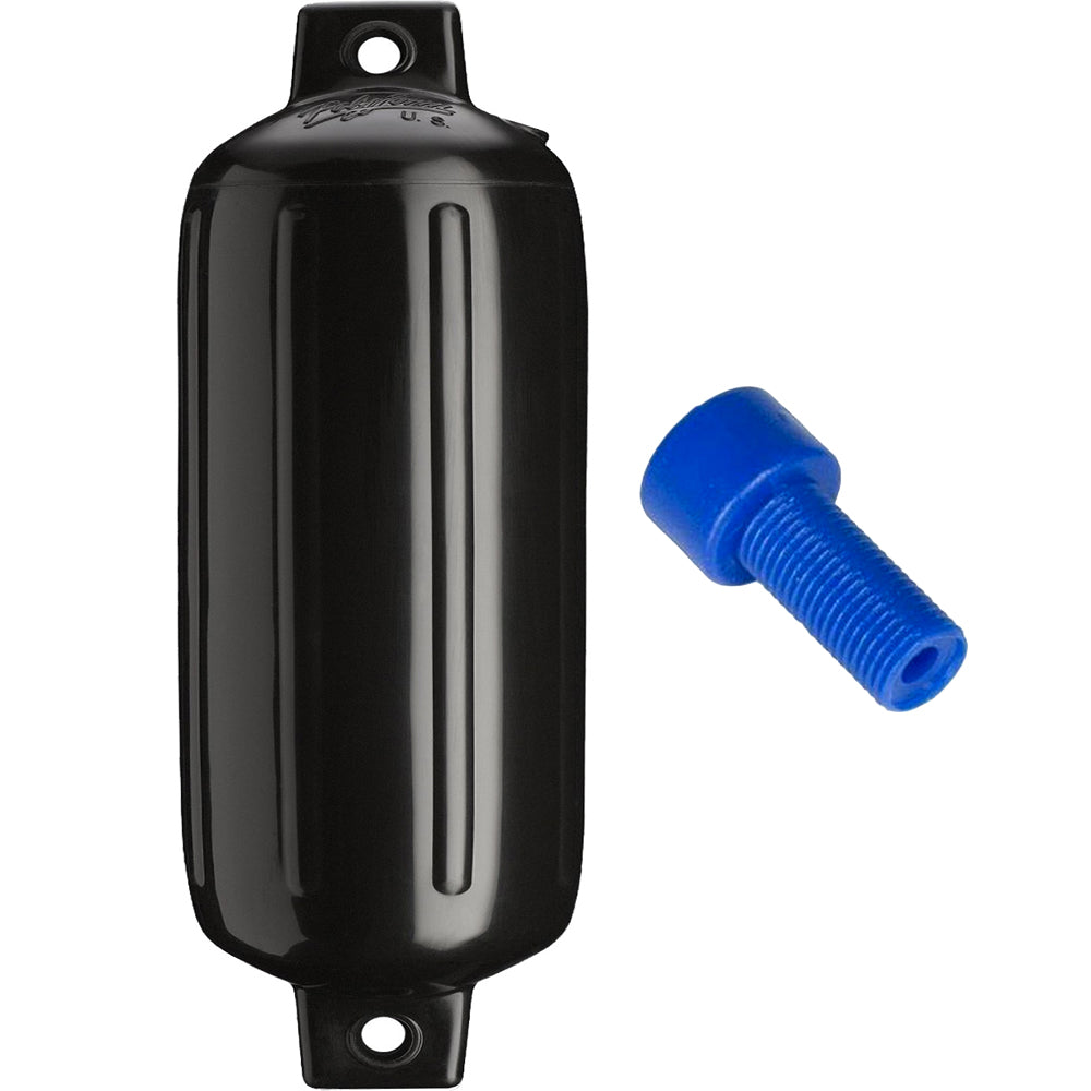 Polyform black auto part