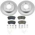 Power Stop 18-19 Hyundai Kona Rear Z17 Evolution Geomet Coated Brake Kit