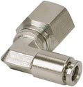1/4 NPT(F) TO 3/8 AIRLINE 90 DEGREE SWIVEL ELBOW FITTING (10 PCS) DOT APPROVED