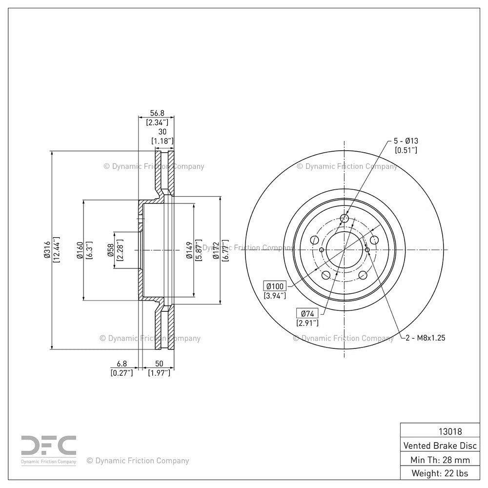 DFC auto part