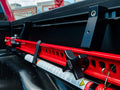 Mount and store your Hi-Lift Jack on the bed rail of a Toyota Tacome (2005-Present).