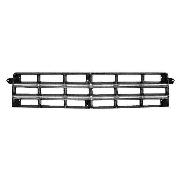 GRILLE CHR/SIL/BLK S10 P/U/BLAZER 8390