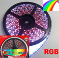 5M MULTI COLOR RGB STRIP LIGHT 16 COLORS - BLACK BASE BULK