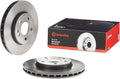 Brembo 06-11 Mercedes-Benz B200 Front Premium UV Coated OE Equivalent Rotor