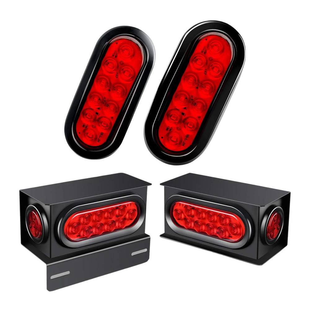 Hidden Hitch red tail light