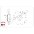 Brembo 05-14 Mini One D Front TY3 Sport Disc Rotor - 280X22