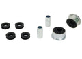 Control arm - lower inner front bushing 2 Shell Bushings 4 Bushings 2 Tubes Install Guide Grease