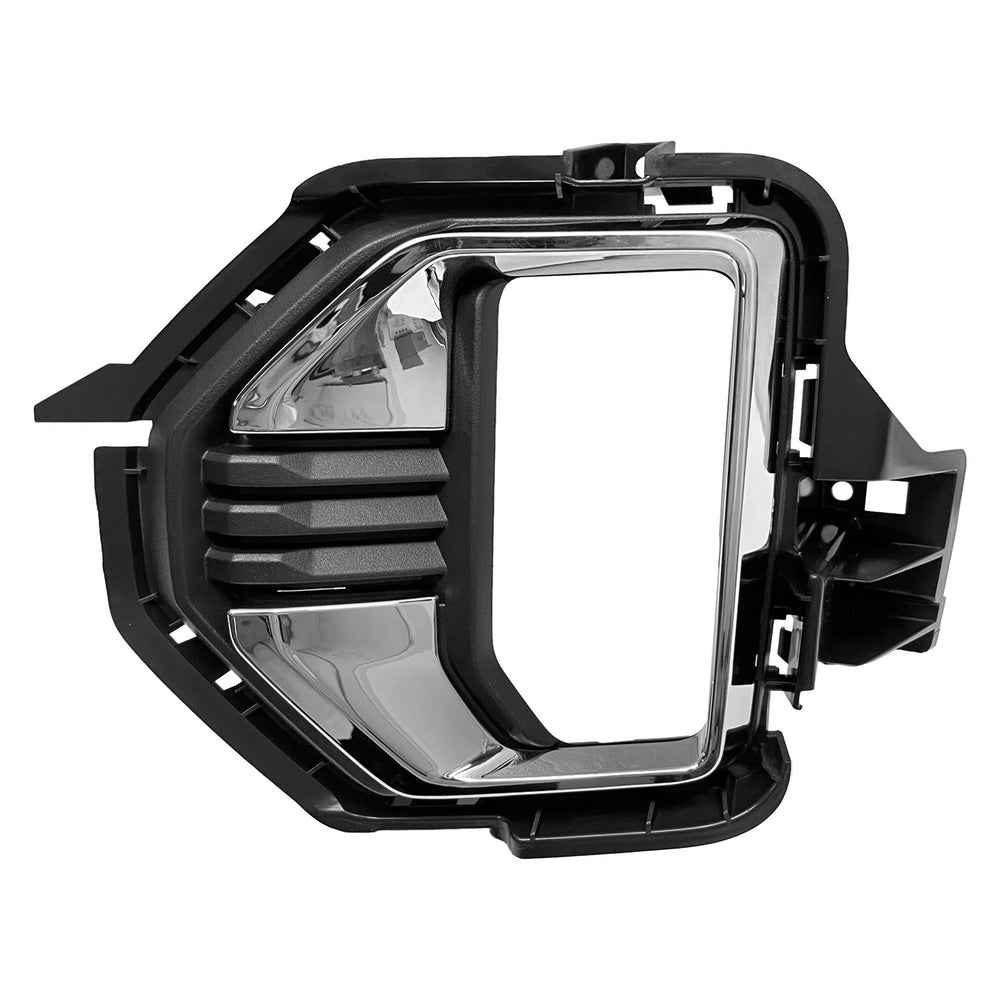 LT FRONT BUMPER INSERT AT4;FOG LAMP BEZEL;NONCHROME GMC CANYON 21C