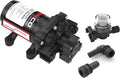 PUMP 3.2GPM 3/4IN QA 45PSI DEMAND EPDM VALVES SANTO DIA LEAD WIRES 12VDC RUB BASE RETAIL