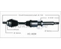 NEW CV AXLE